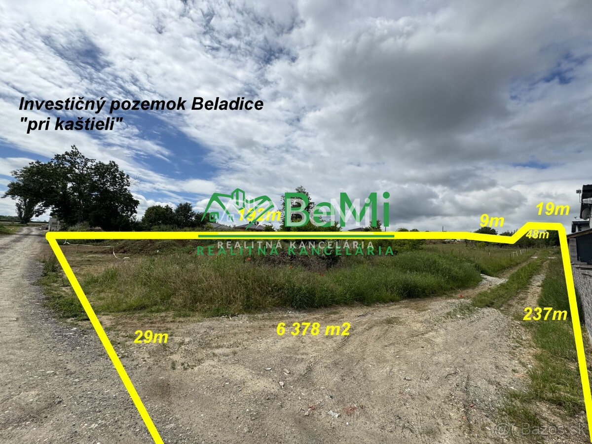 Investičný pozemok Beladice ID 561-14-MIG - 8