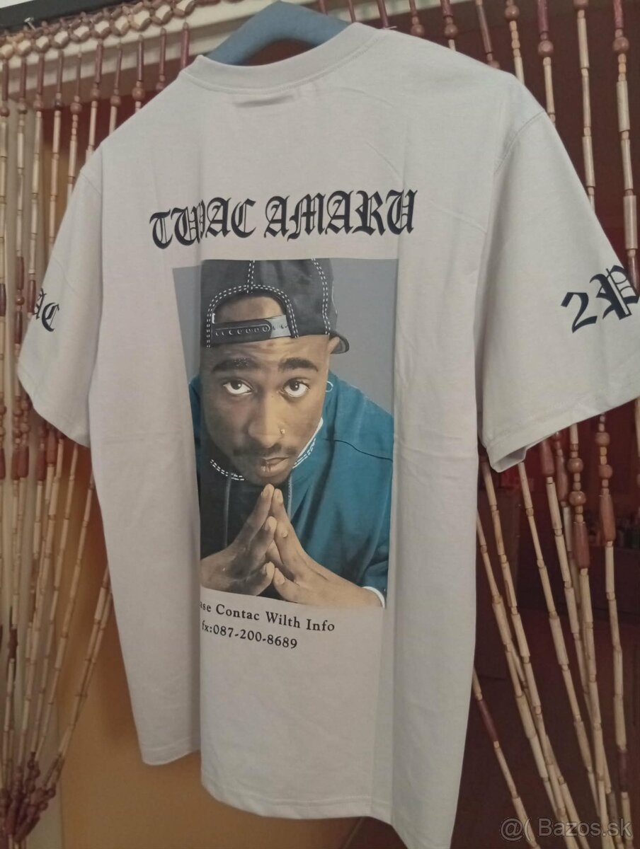 TUPAC - MODERNÉ PÁNSKE TRIČKO - 8
