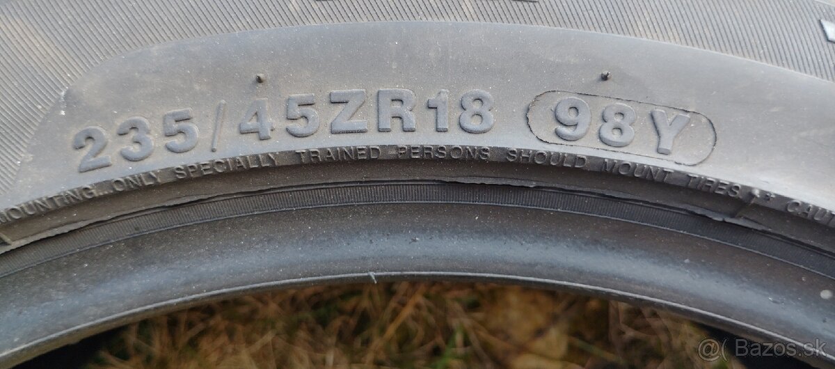 235/45 r18 letné pneu - 8