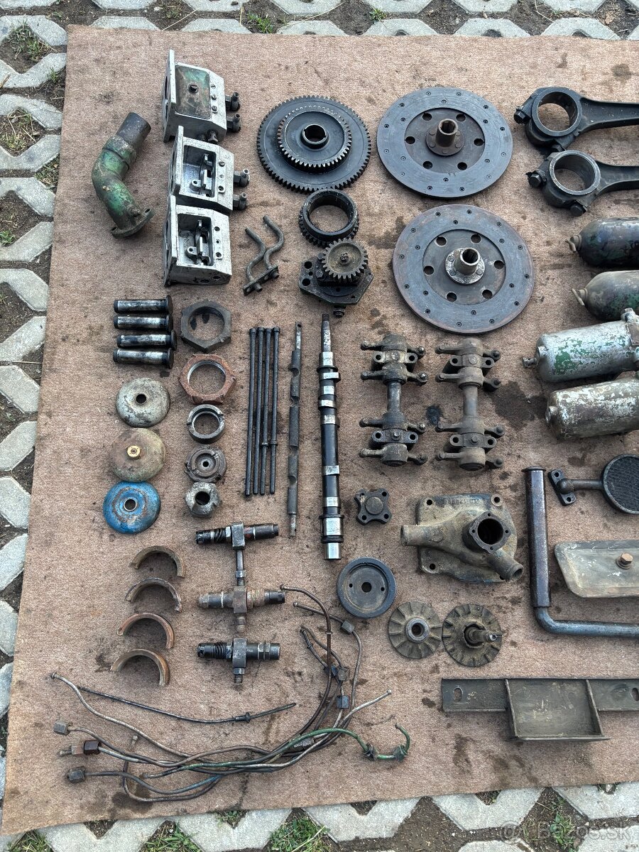 Diely motor zetor 25 - 8