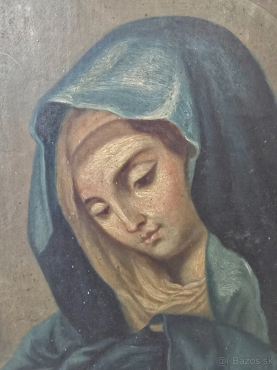 Starožitný obraz Maria - 8