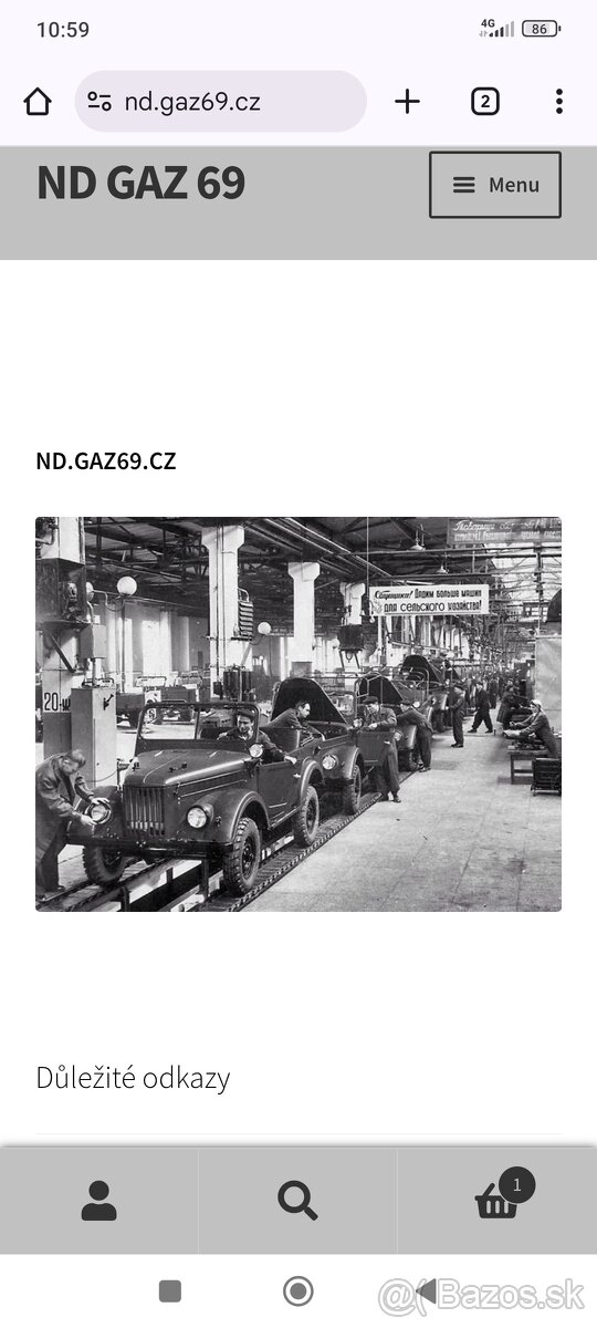 Gaz 69, Uaz, Volha, Luaz - pumpa - 8