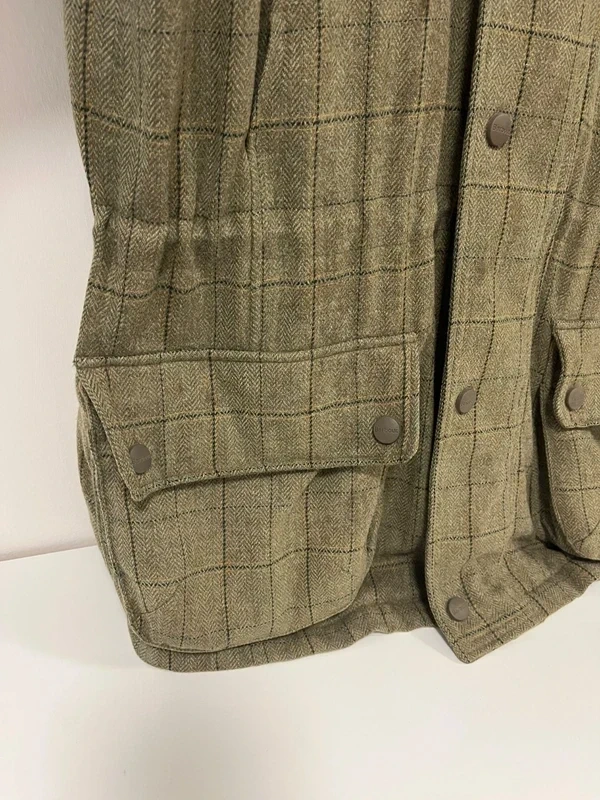 🎯 TOP PONUKA Barbour Sporting GORE-TEX Tvídová Bunda – Pre - 8