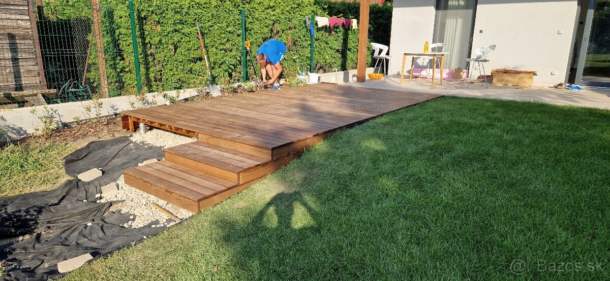 Drevena terasa, terasova podlaha - 8