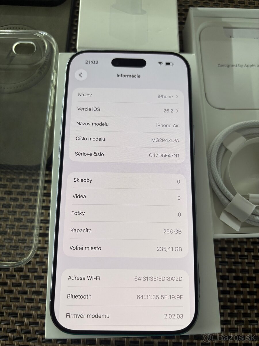 IPhone Air 256GB Sky Blue - 8