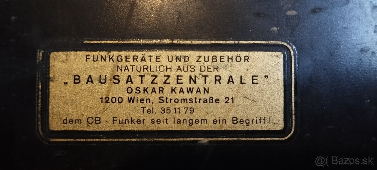 CB vysielačka + anténa + zosilňovač + rádio - 8