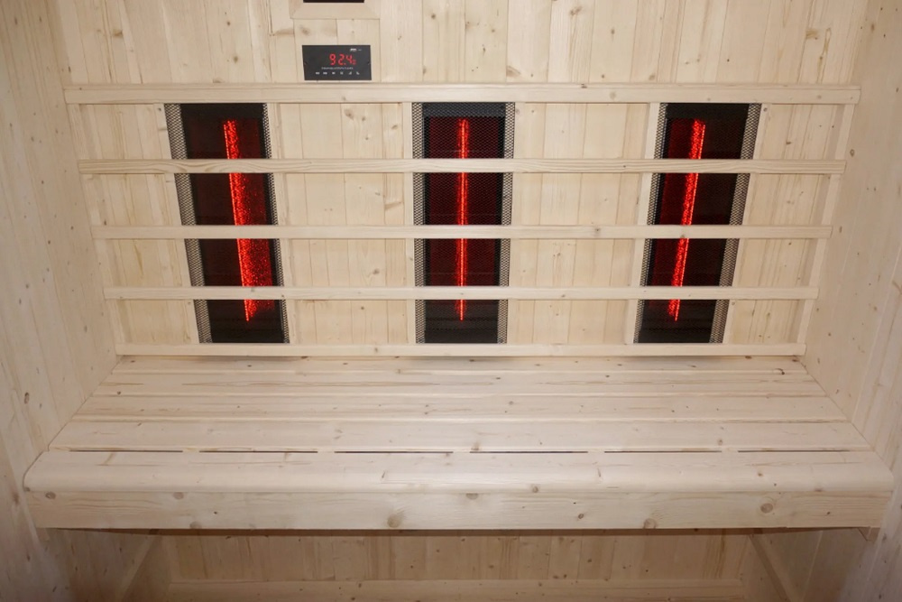 Sanotechnik - Vonkajšia kombinovaná sauna (Fínska / infra ) - 8