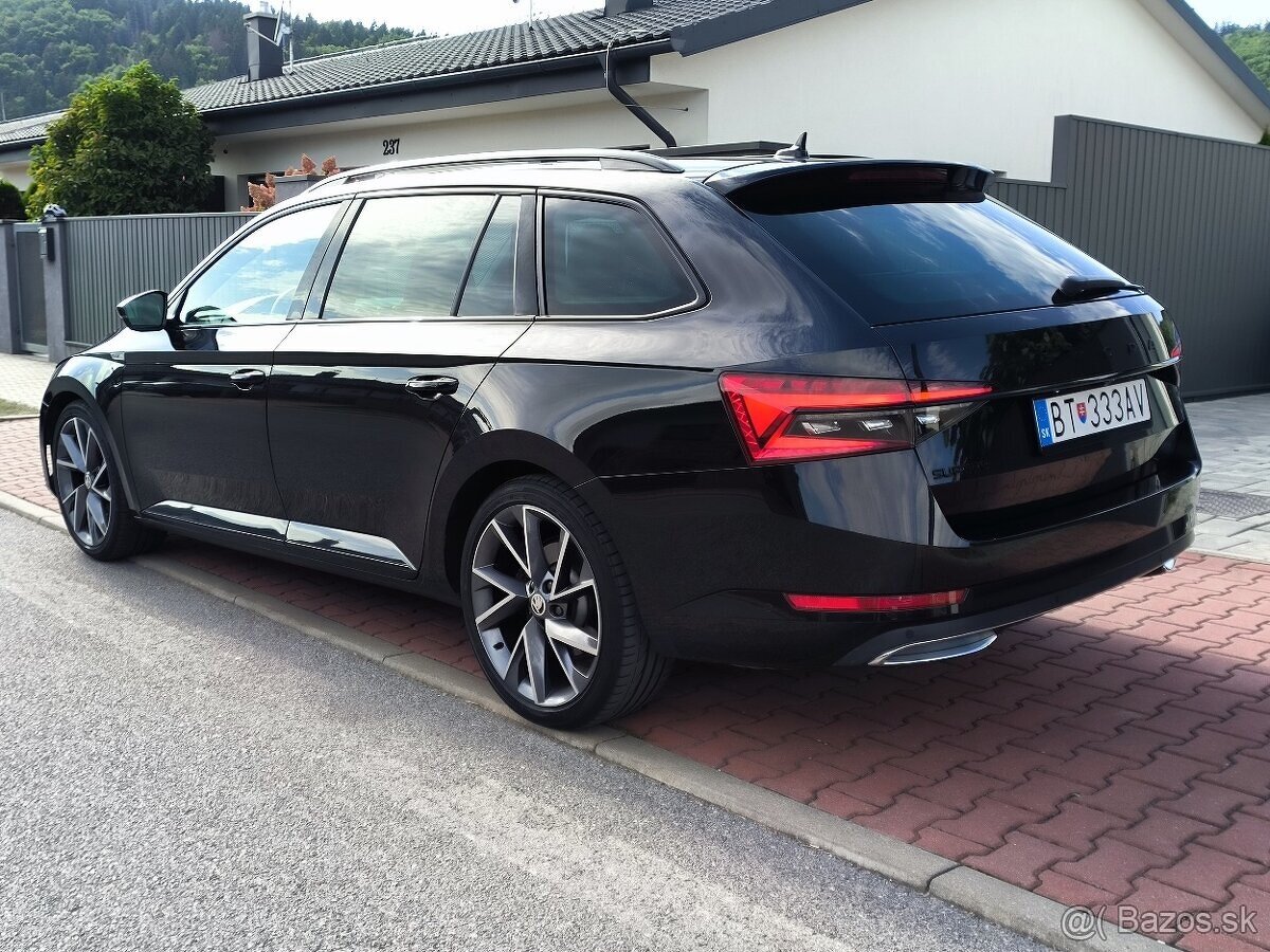 Superb FL SportLine 2.0 TDI 190k 7°DSG, Virtual, MATRIX, DPH - 8