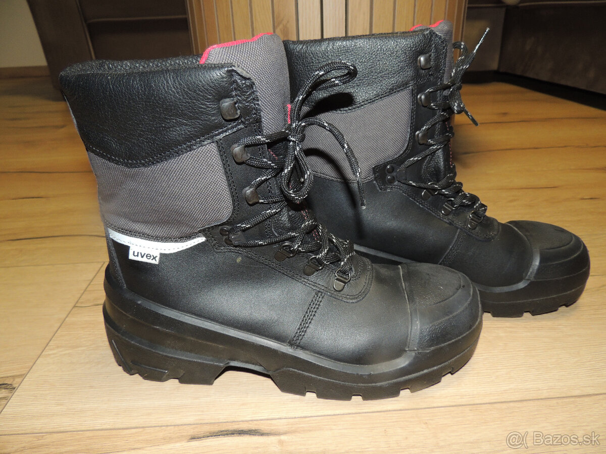 Hasičské nohavice Alfred Grassi GTX a topánky Uvex - 8