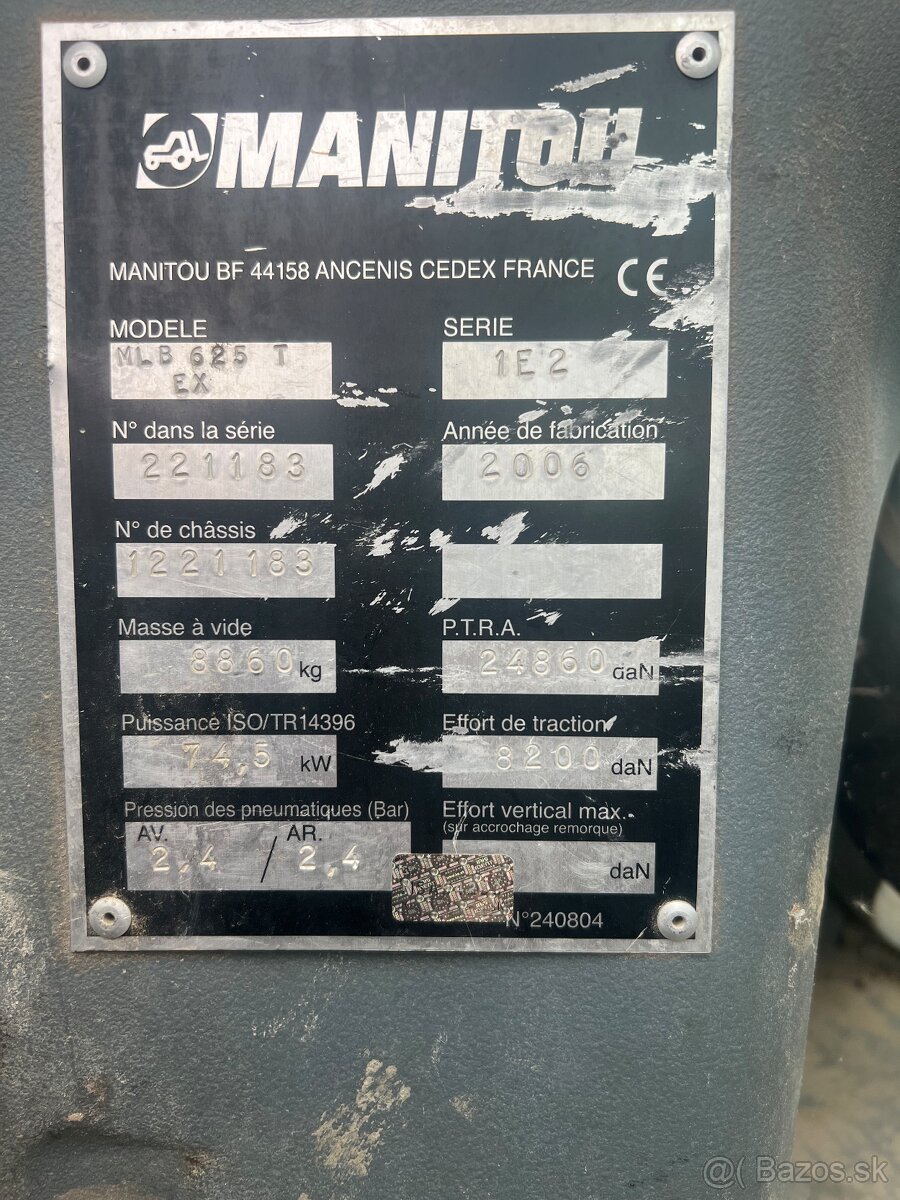 Predam manitou aj s vybavou - 8