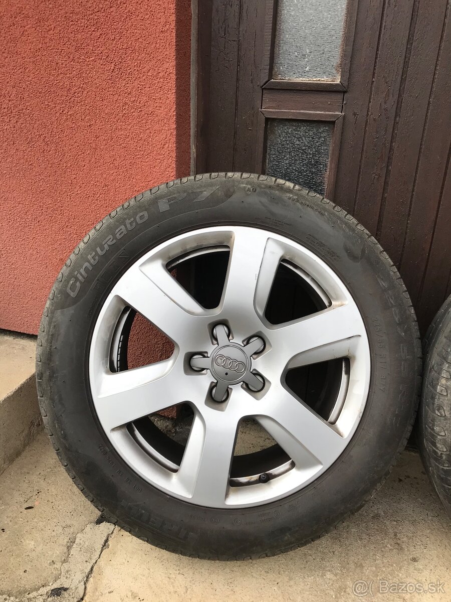Predám elektrony 5 x 112 r 17 + letné pneumatiky zn. Pirelli - 8