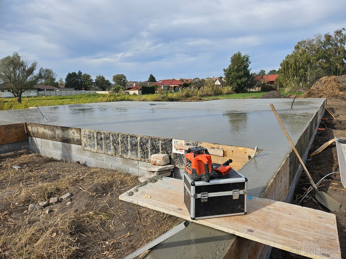 Základy,základové dosky BA,SC,PK a okolie - 8