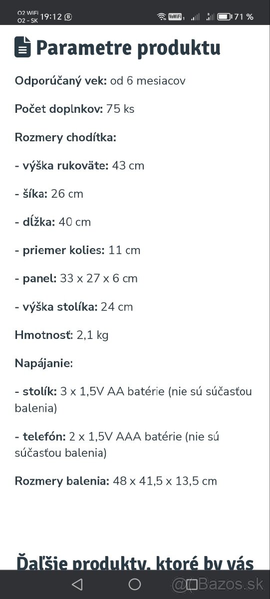 Detské edukačné chodítko - 8