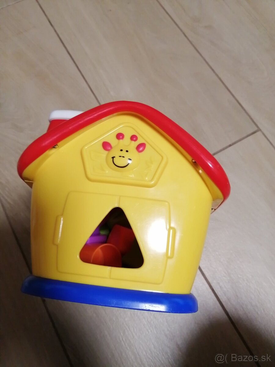 Vkladačka Tupperware a domček čísla tvary písmená - 8