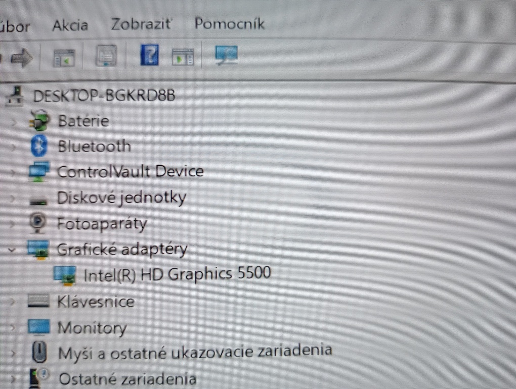 predám Dell latitude 5550 - Intel core i5 - 8gb ram - 8