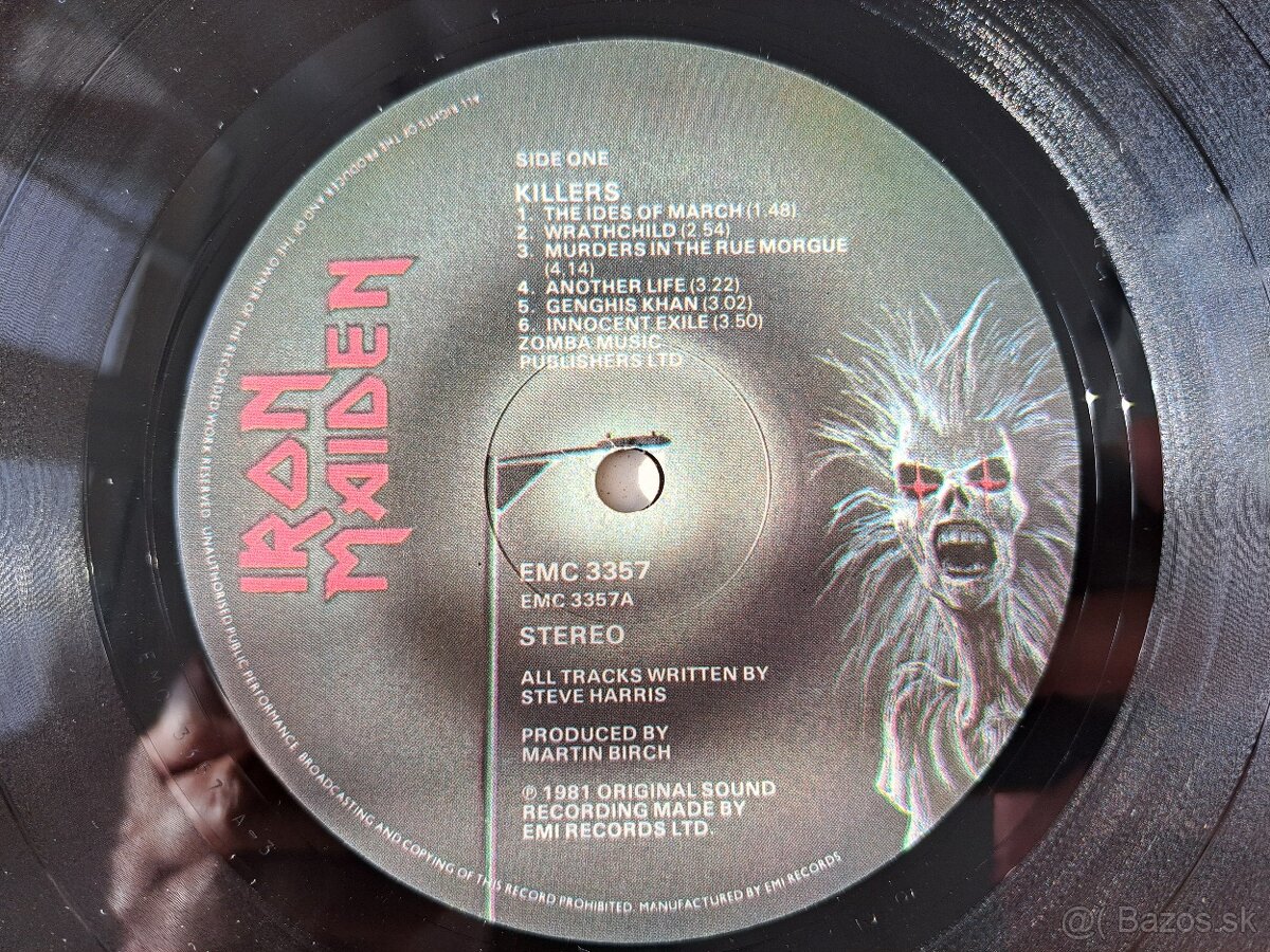 lp IRON MAIDEN- Killers - 8
