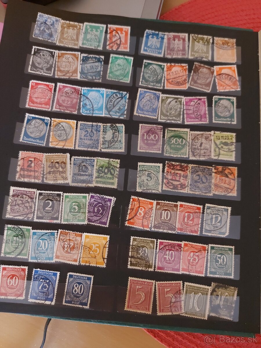 Staré známky. - 8