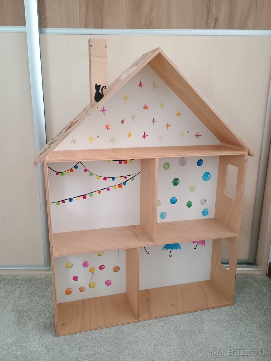 Drevený domček hand made - 8