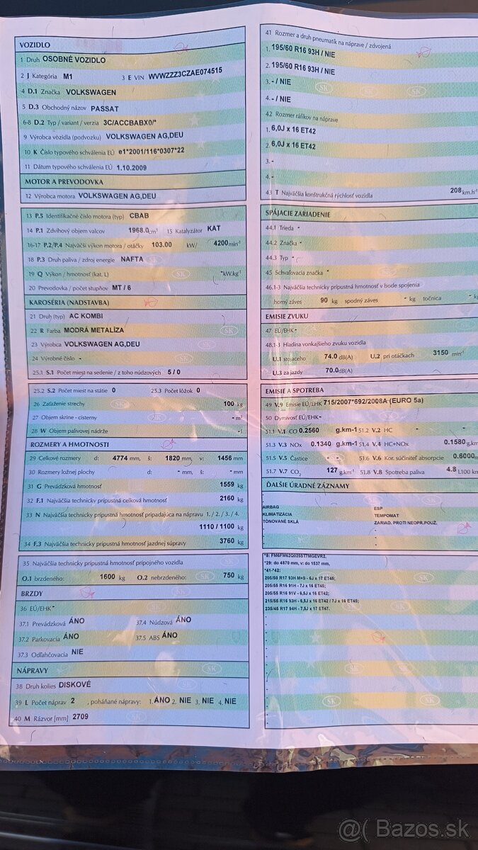 Predám Vw Passat B6 - 8
