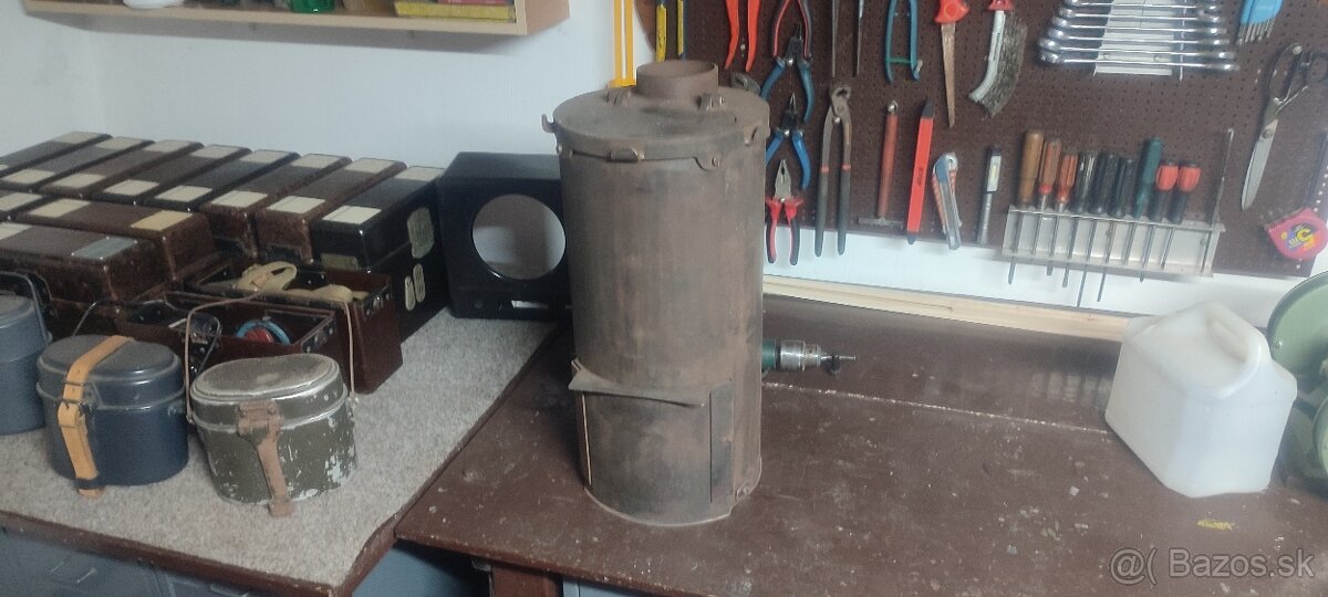 Wehrmacht zákopová piecka Bunkerhofen - 8