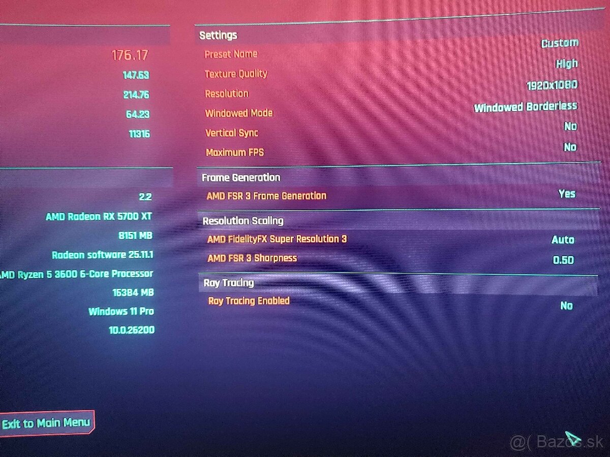 PC - RYZEN 5 3600 AM4, RX 5700 XT, 16GB DDR4, 1TB SSD, WIN11 - 8