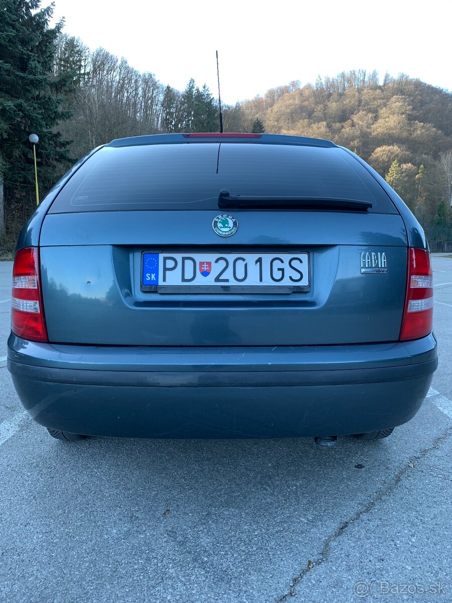 Škoda fabia combi 1.4i, 16v, 55kw - 8