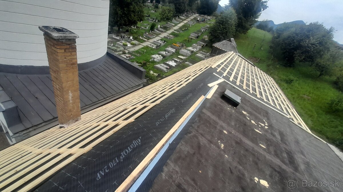 Strechy - klampiarske a výškové práce - 8