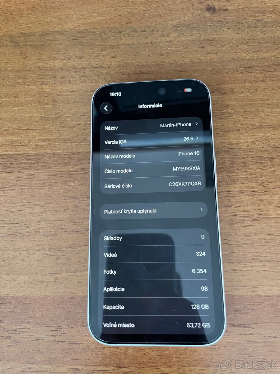 iPhone 16 128GB - 8