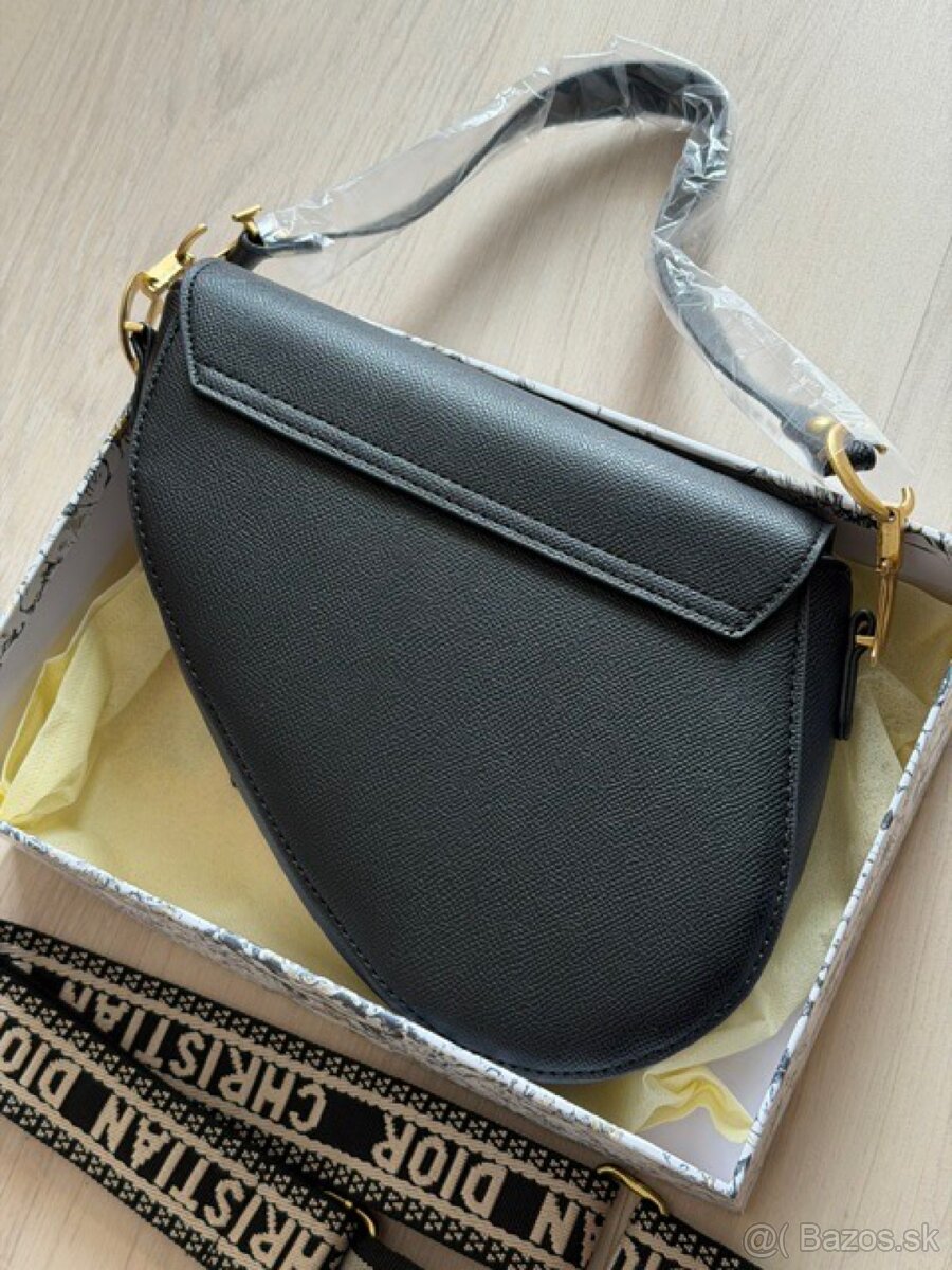 Dior saddlebag čierna kabelka - 8