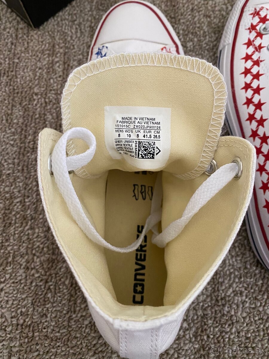 tenisky Converse Unisex biele - 8