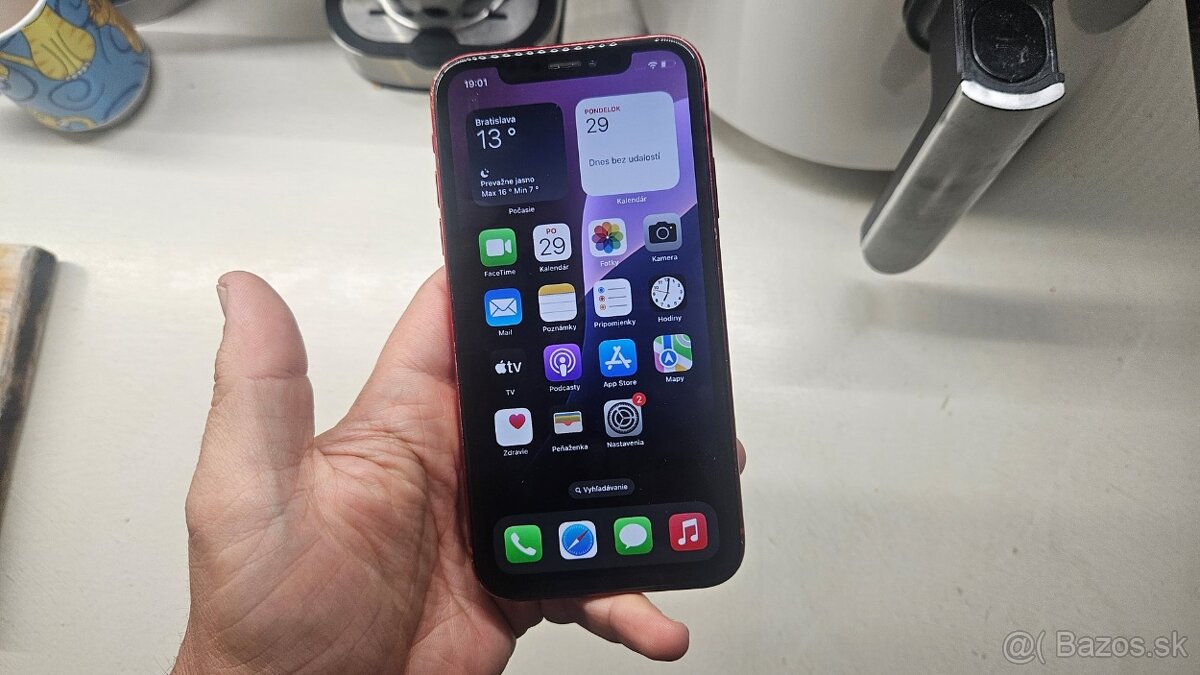 Apple iPhone XR 64B RED - horší stav - 8