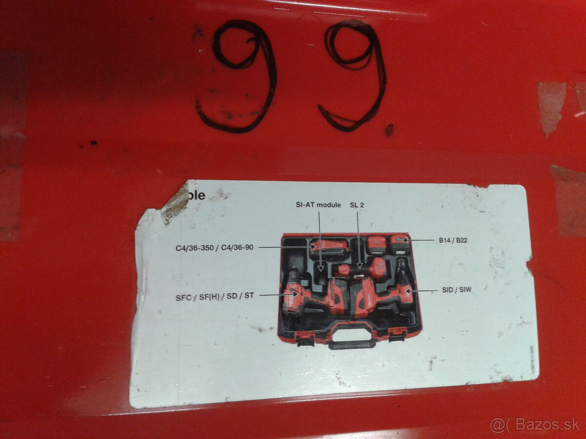 HILTI kufre rôzne druhy - 8