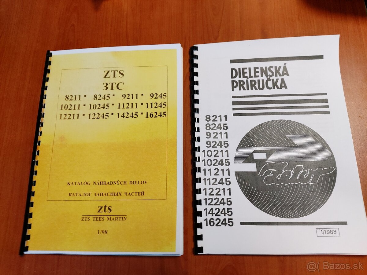 NAJLACNEJŠIE príručky pre Zetor, kombajn a všetky stroje - 8