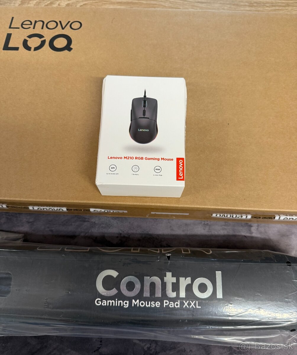 NOVÝ herný notebook Lenovo LOQ 15IAX9E Luna Grey - 8