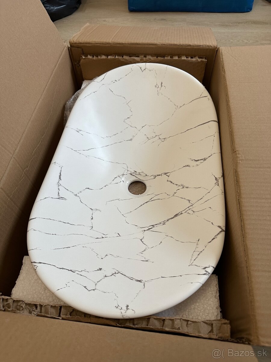 Umývadlo vzor mramor - 8