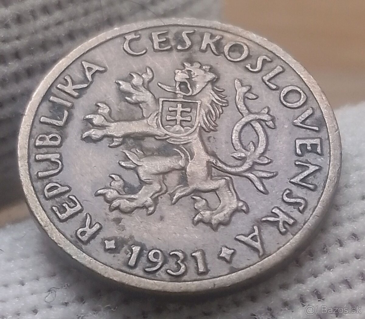 Československé meď.5 haliere. - 8