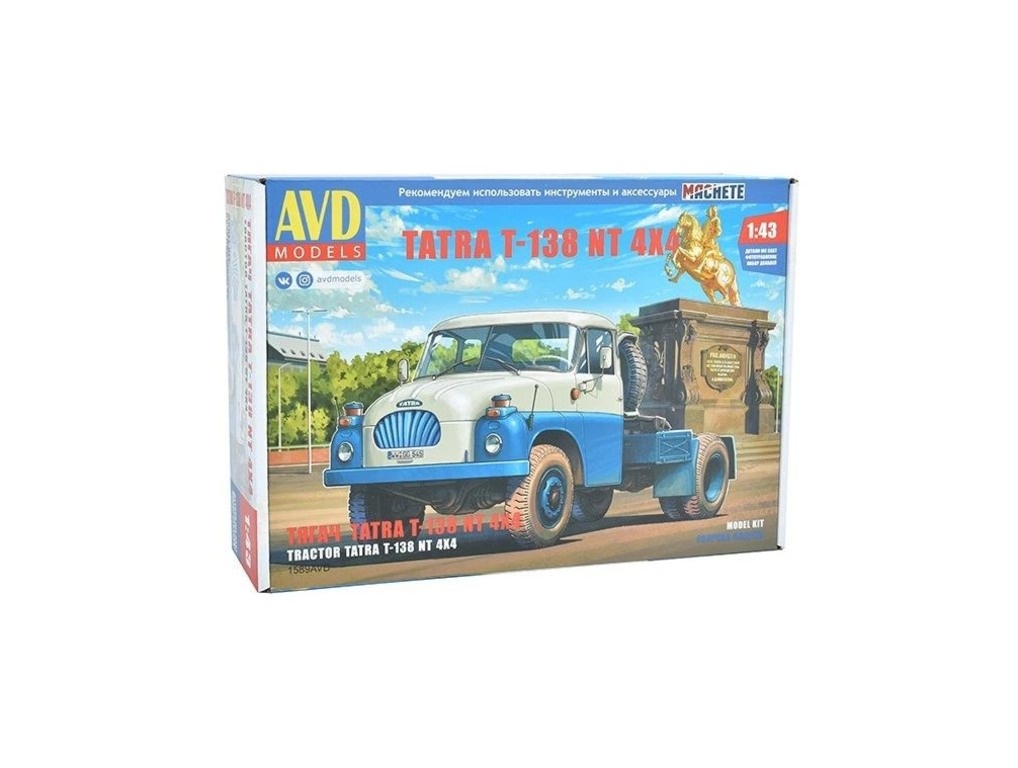 Stavebnice modelů Tatra 1:43 AVD - 8