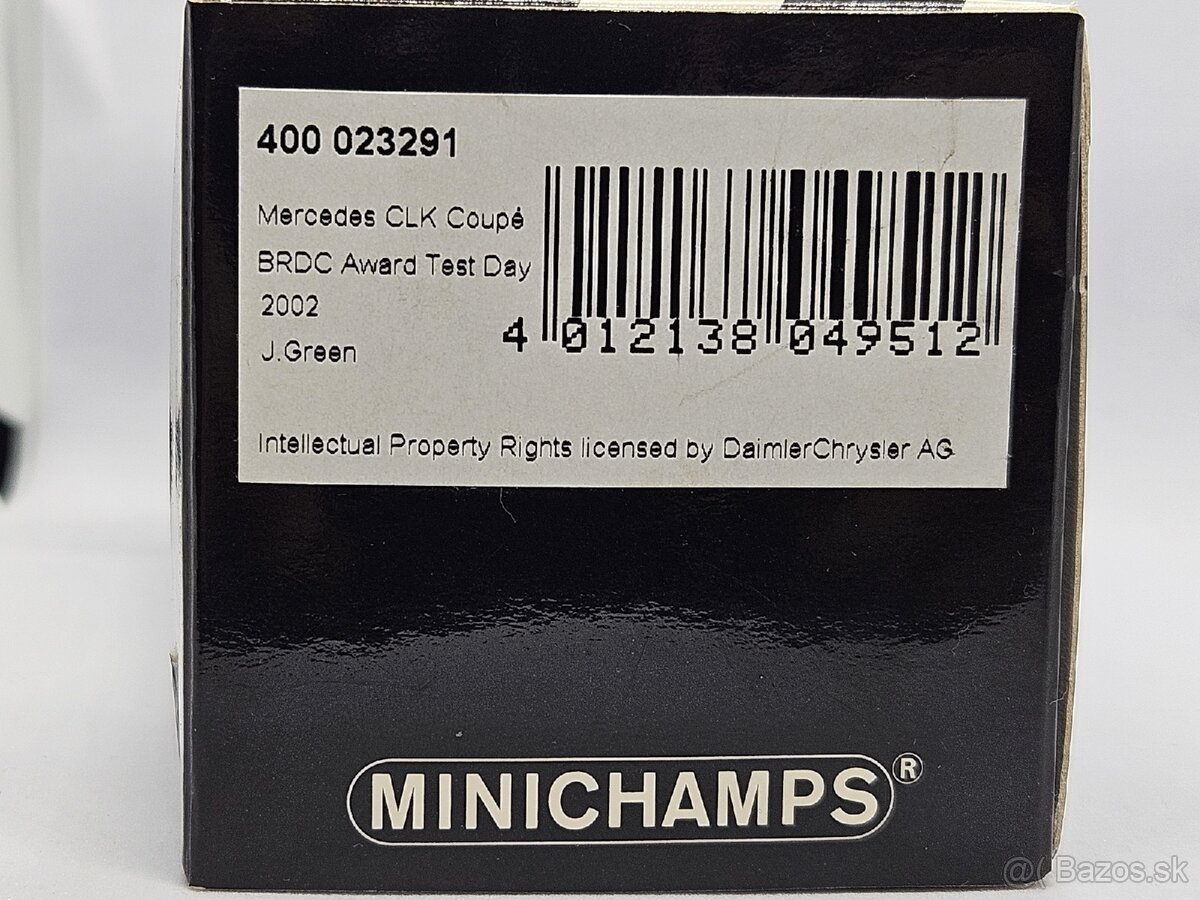 Minichamps 1:43 Mercedes CLK DTM 2002 - 8