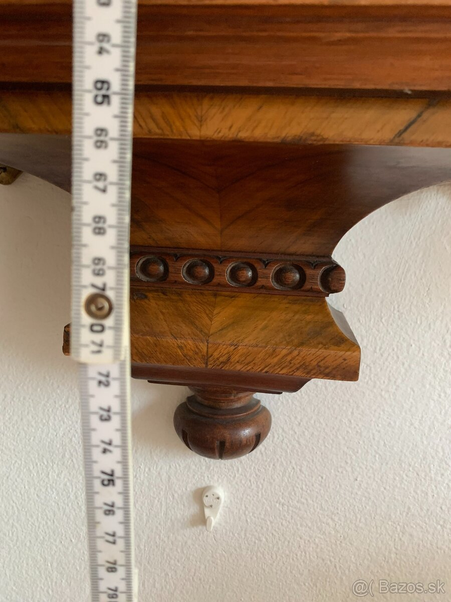 Starožitné nástenné hodiny - Gustav Becker - 8