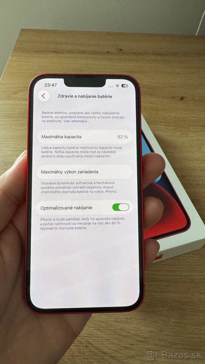 Predam Apple iPhone 14 red 128gb - 8