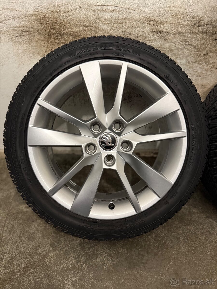 Zimná sada Škoda Trius 5x112 R17 , 225/45/17 Octavia, Golf - 8
