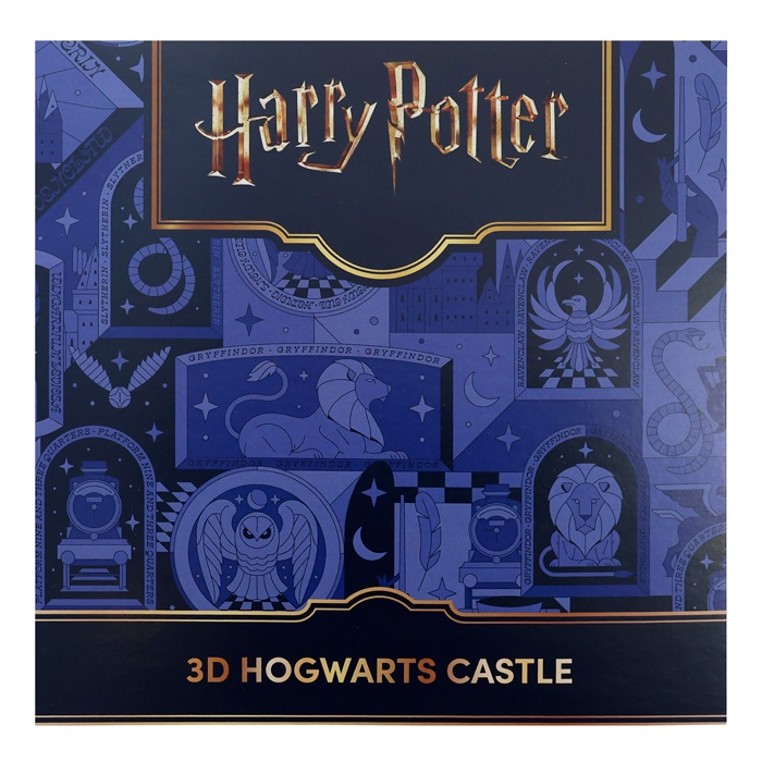 zlato striebro minca Harry Potter rokfort hrad 3D 2025 - 8