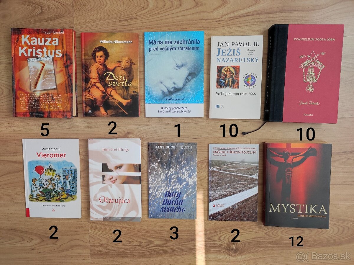 Náboženské knihy a skriptá - 8