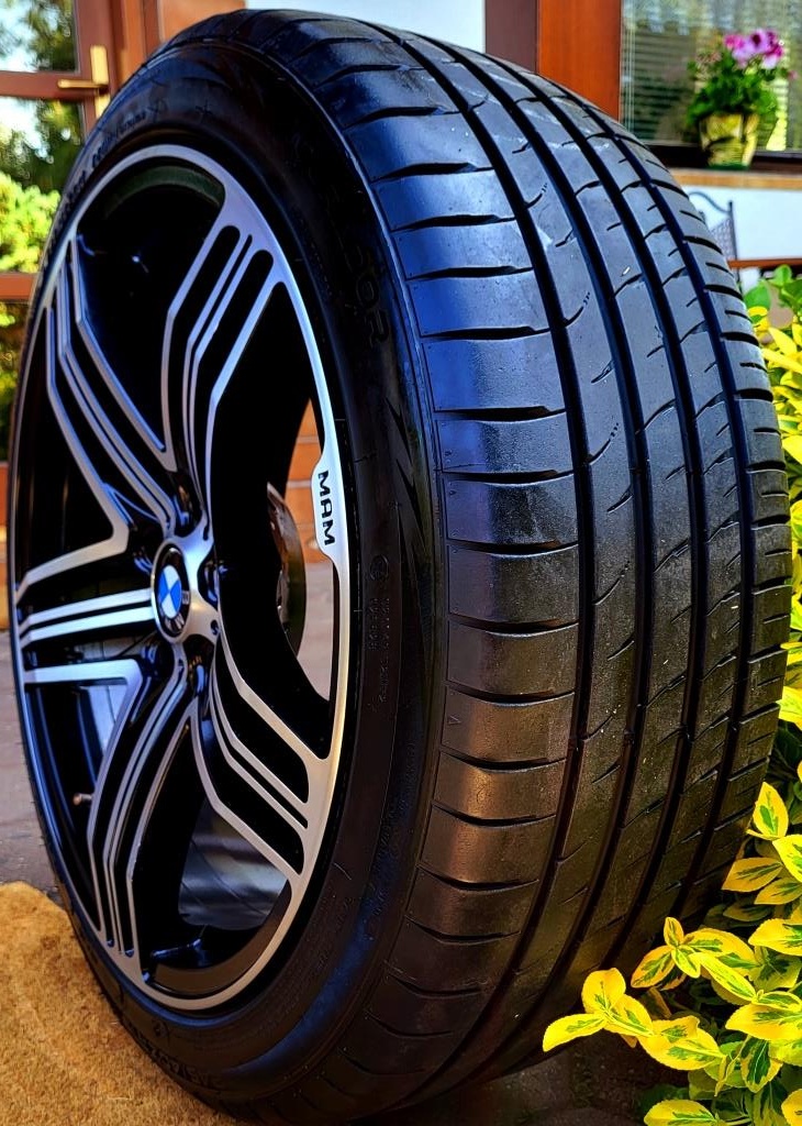 Alu R19 5x120 MAM BMW 5 F10+F11+ letné pneu 245/40R19 - 8