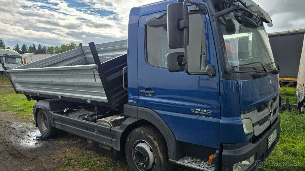 Mercedes Benz Atego 1222 Sklápěč Kiper ve velmi dobrém stavu - 8