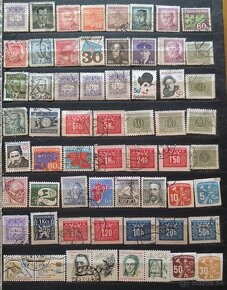Poštové znánky Československo - 500ks - 8