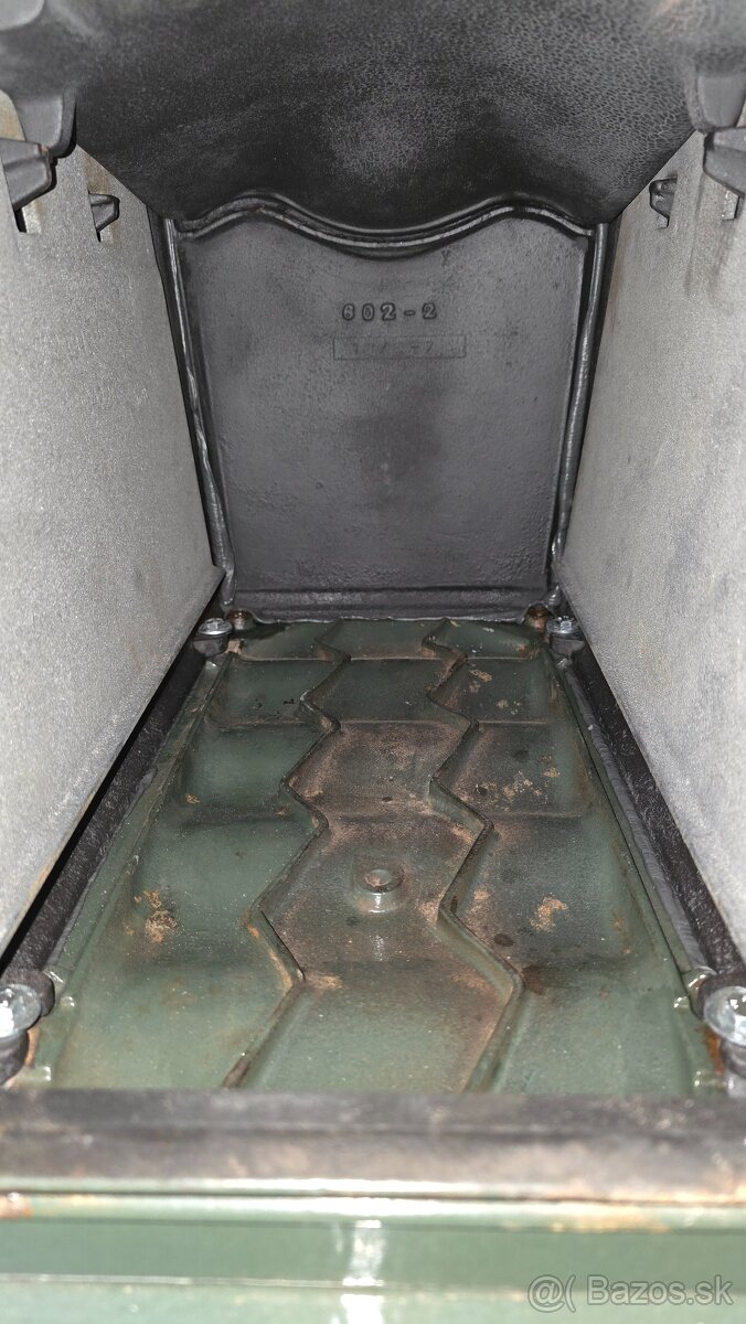 Liatinove kachle Jotul F 602 N zelený smalt - 8