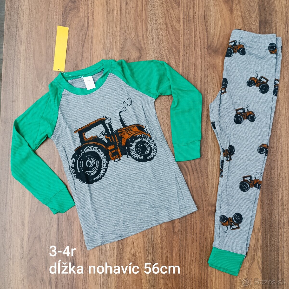 Dvojdielne pyžamo motív traktor - 8
