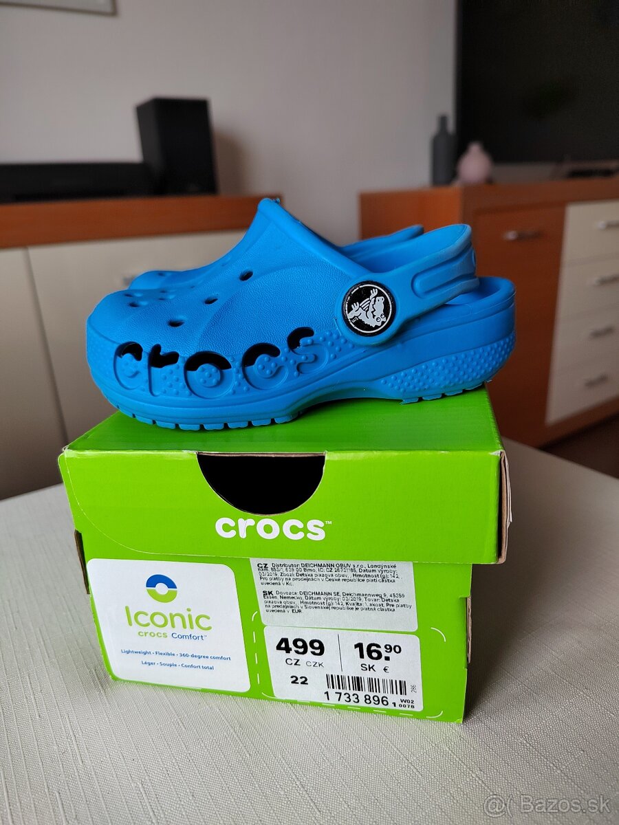 Topánky do vody CROCS v.22 - 8