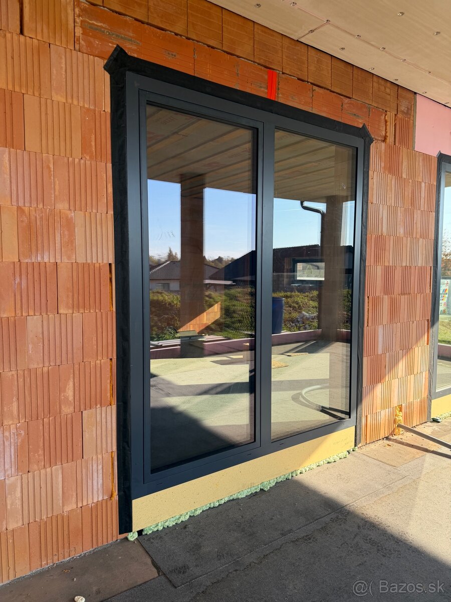 Hliníkové balkónové dvere 3sklo - 8